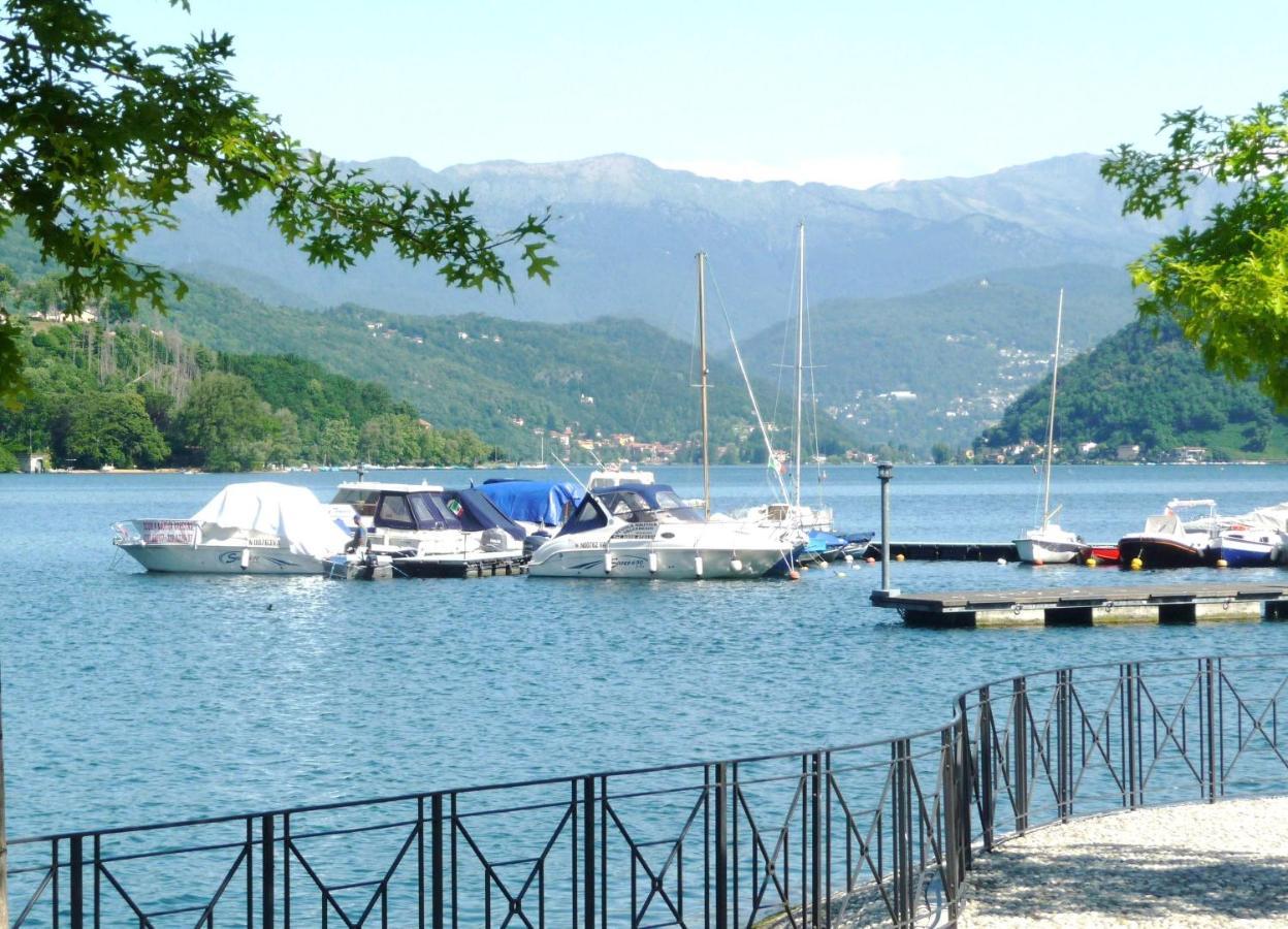 Ville Lago Lugano Porto Ceresio Εξωτερικό φωτογραφία
