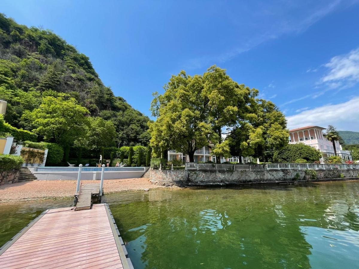 Ville Lago Lugano Porto Ceresio Εξωτερικό φωτογραφία