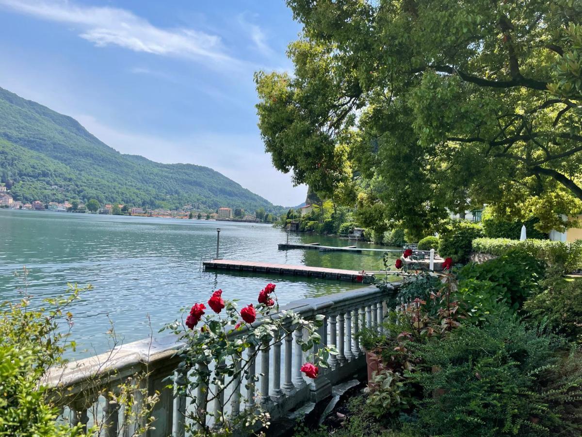 Ville Lago Lugano Porto Ceresio Εξωτερικό φωτογραφία